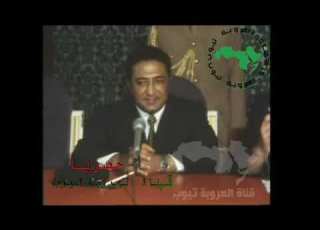  ابراهيم الحمدي مؤتمر صحفي اثناء زيارته لدولة الامارات