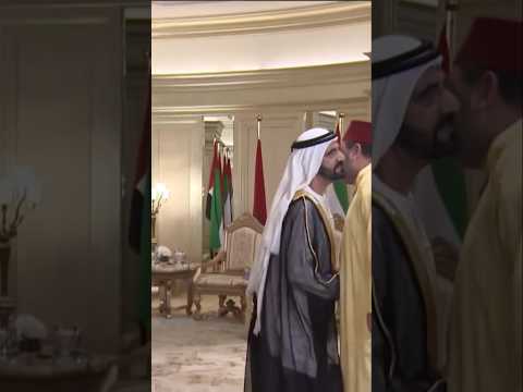 Sheikh Mohammed Bin Rashid Al Maktoum Receives King Of Morocco Shorts Morocco Faz3 Fazza Dubai