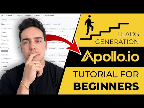 Apollo Io 2026 B2B Lead Generation Tutorial For Beginners