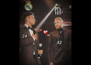 Neymar And Rodrygo Neymar Rodrygo Edit Age Football