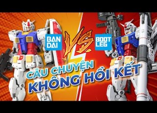 Real VS Bootleg The Never Ending War RG RX78 2 Gundam Bandai Vs Changlong Fatcat M3 Review