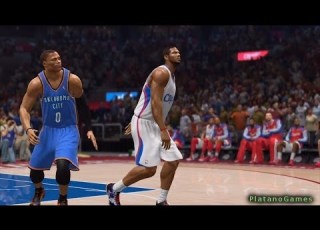 NBA Live 14 Playoffs Oklahoma City Thunder Vs Los Angeles Clippers Game 6 Halftime Show HD