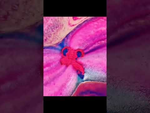 Relaxing Bath Art With Purple Butterfly Beauty Selfcare Bathart