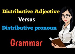  Distributive Pronoun Vs Distributive Adjective Distributive Pronoun Distributive Adjective