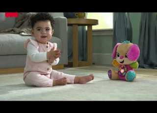 Fisher Price Laugh Learn Pink Smart Stages Puppy Learning Toy