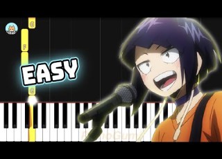 Full Boku No Hero Academia Hero Too EASY Piano Tutorial Sheet Music