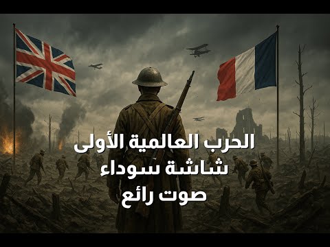 الحرب العالمية الاولى ثلاثة ساعات ممتعة من الحقائق و التاريخ شاشة سوداء