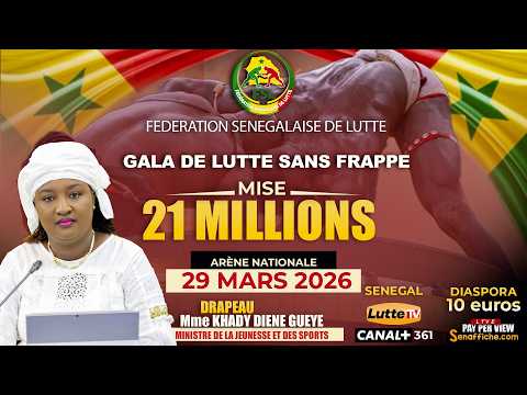 Direct Arène Nationale Mbappat Mise 21 Millions Avec La Fédération Sénégalaise De Lutte