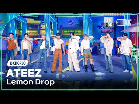 K Choreo 8K HDR 에이티즈 직캠 Lemon Drop ATEEZ Choreography 공간음향 Ver MusicBank 250613
