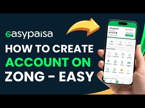 How To Create EasyPaisa Account On Zong How To Create EasyPaisa Account On Zong