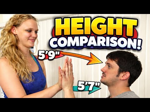Tall Girl Makes Short Guy Look Tiny Height Comparison