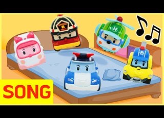Five Little Monkeys Jumping On The Bed 로보카폴리 점핑온더베드 Nursery Rhymes 마더구스 영어동요 LimeAndToys
