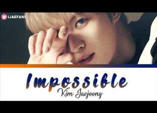 Kim Jaejoong IMPOSSIBLE ENG ROM JP