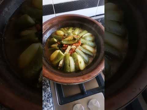 طاجين مغربي بدون مقدمات سريع و لذيذ باللحم و الخضار بالصحة و الراحة