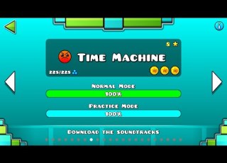 Geometry Dash Time Machine All Coins