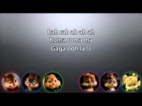 The Chipmunks The Chipettes Bad Romance With Lyrics