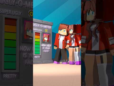 JJ And Mikey UGLY METER MAIZEN Minecraft Animation Meme Memes Shorts Minecraft