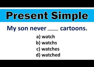 Present Simple Tense English Grammar Test