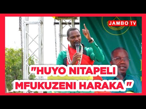 HUYO NI TAPELI MFUKUZENI HARAKA SANA KIHONGOSI AWACHANA MAKAVU UPINZANI AWAWASHIA MOTO