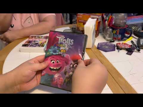 Trolls World Tour DVD Reissue Unboxing