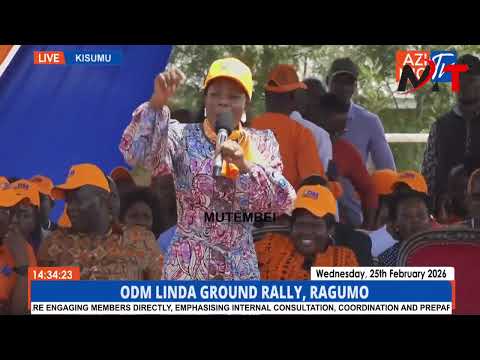 CATHERINE OMANYO ALS ODM SG ZERSTÖRT FUFUNA SCHLECHT IN KISUMU
