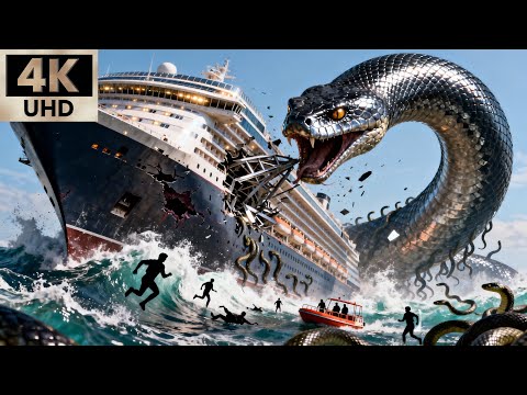 2025 Disaster Epic Giant Pythons Attack A Titanic Class Cruise Ship Who Will Survive
