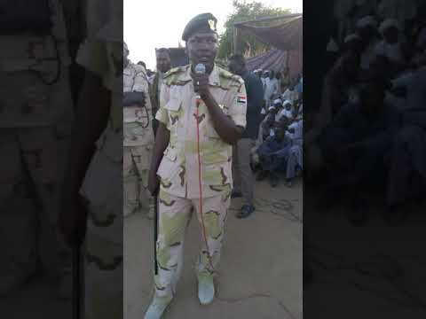 ادم صالح احدي زياراته لمنطقة بركه 2015 التابعه للمحليه ياسين هو من القيادات الراكزين للقبيلة البرقد