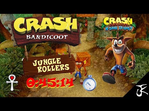 CRASH BANDICOOT 02 Jungle Rollers Platinum Relic 0 45 14 0 46 89 CRASH BANDICOOT 02 Jungle Rollers Platinum Relic 0 45 14 0 46 89