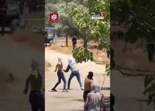 فلسطين هجوم استيطاني على قرية برقا شمال رام الله