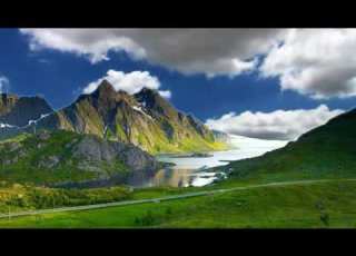 HD Mountain Nature Video Background
