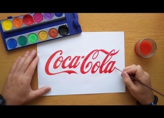  How To Draw Coca Cola Logo