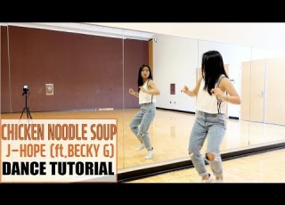  J Hope Chicken Noodle Soup Feat Becky G Lisa Rhee Dance Tutorial