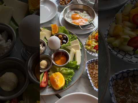 فطور تركي صباحي لتحسين المزاج Food Explore Travel Foodie Foryou Trending Shorts Short