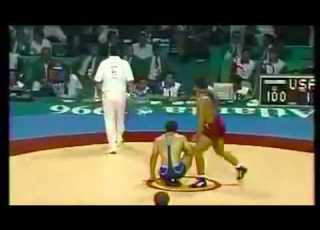  Kurt Angle Olympic Gold Medal Match