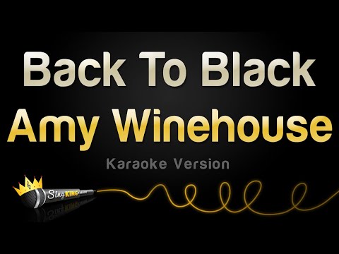 Amy Winehouse Back To Black Karaoke Version
