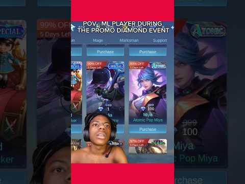 ML Players During Promo Diamond Event