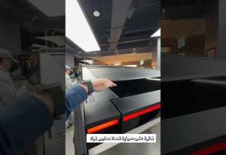 نظرة سريعة على سيارة تسلا سايبر ترك الكهربائية سيارات كهربائية