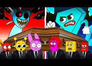 SAVE The SHAPES Vs SPRUNKI GameToons Coffin Dance Song COVER