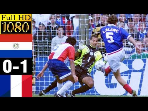 France 1 X 0 Paraguay Deschamps Chilavert World Cup 1998 Extended Goals Highlights HD 1080 France 1 X 0 Paraguay Deschamps Chilavert World Cup 1998 Extended Goals Highlights HD 1080