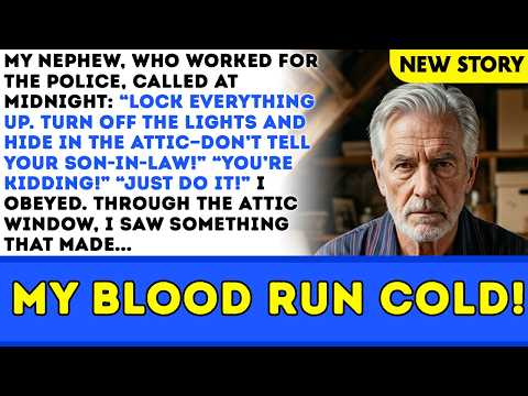 My Nephew Who Worked For The Police Called At Midnight Hide In The Attic Right Away