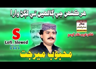 Har Kinh Ji Galhyan Te هر ڪنهن جي گالهين تي لگڻ وارا Mehboob Mirjat New Hit Song Lofi Slowed