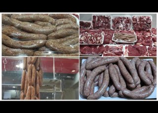  تصنيع السجق البلدى من قلب محل الجزار حصريآ وقطعيات اللحمةوالاكلات اللى تتعمل منها مع جزارة المصطفى