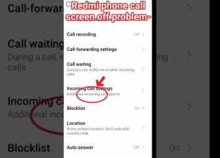  Redmi Phone Call Screen Off Problem Redmi Note 7s Calling Sensor Setting Redmismartphone Music