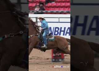  Bobette Flying Around Barrels At The 2023 NBHA Professional S Choice Vegas Super Show Short