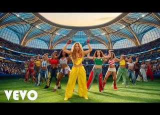  New Official FIFA World Cup Song 2026 Shakira Ft Pitbull Waka Waka Performance Full 4K UHD