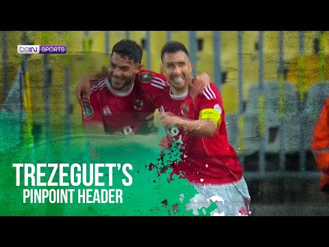 Trezeguet S Pinpoint Header For Al Ahly Vs Young Africans