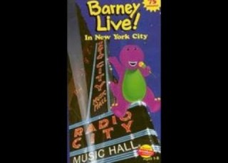  Barney Live In New York City 2000 VHS