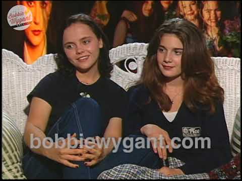 Christina Ricci Gaby Hoffman Now And Then 10 1 95 Bobbie Wygant Archive