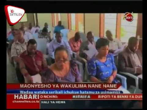 Maandalizi Ya Maonesho Ya Wakulima Ya Nane Nane