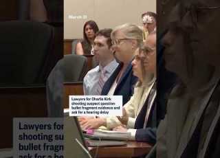  Lawyers For Charlie Kirk Shooting Suspect Question Bullet Fragment Evidence Ask For A Hearing Delay